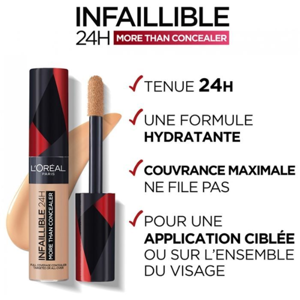 L’Oréal – Infaillible 24H Concealer Haute Couvrance 11ml