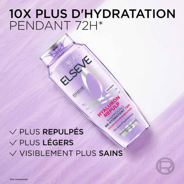 Elsève – Hyaluron Repulp Shampoing Hydratant 400ml