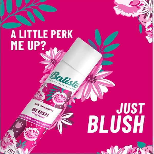 Batiste – Blush Shampooing Sec Floral Féminin 200ml