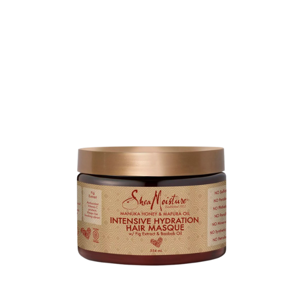 Shea Moisture – Manuka Honey et Mafura Oil Masque Intensive Hydration 354ml