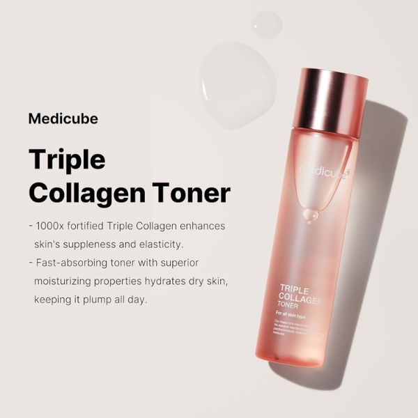 Medicube – Toner Triple Collagen 140ml