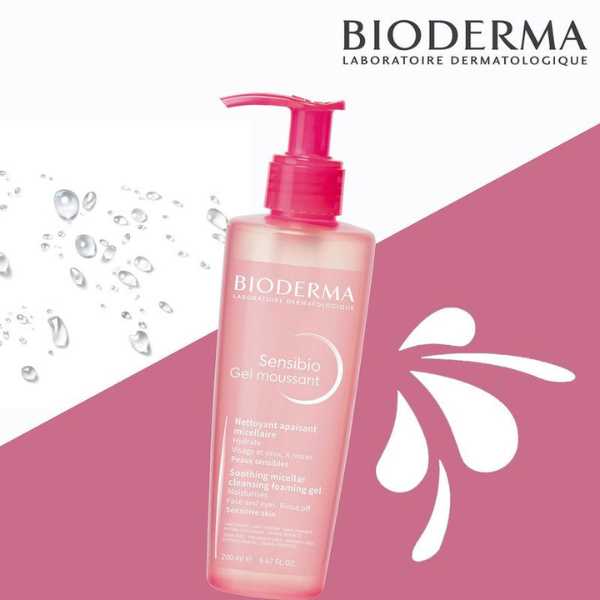 Bioderma – Sensibio Gel Moussant Nettoyant Apaisant Micellaire 200ml