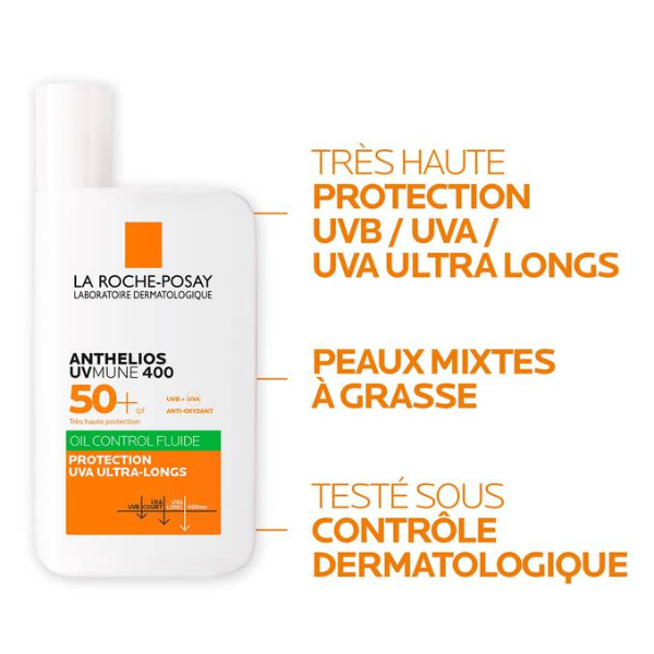 La Roche-Posay – Anthelios Oil Control Fluide SPF50+ 50ml