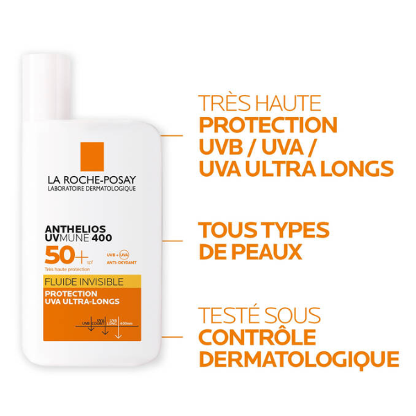 La Roche-Posay – Anthelios Fluide Invisible SPF 50+ 50ml