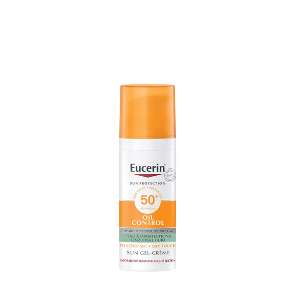 Eucerin – Oil Control Gel Crème Solaire SPF 50+ 50ml