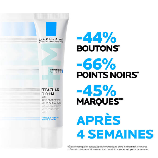 La Roche-Posay – Effaclar Duo+M Soin Triple Correction Anti-Imperfections 40ml