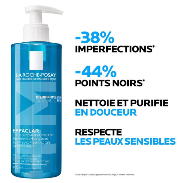 La Roche-Posay – Effaclar +M Gel Moussant Purifiant