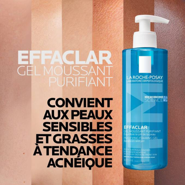 La Roche-Posay – Effaclar +M Gel Moussant Purifiant