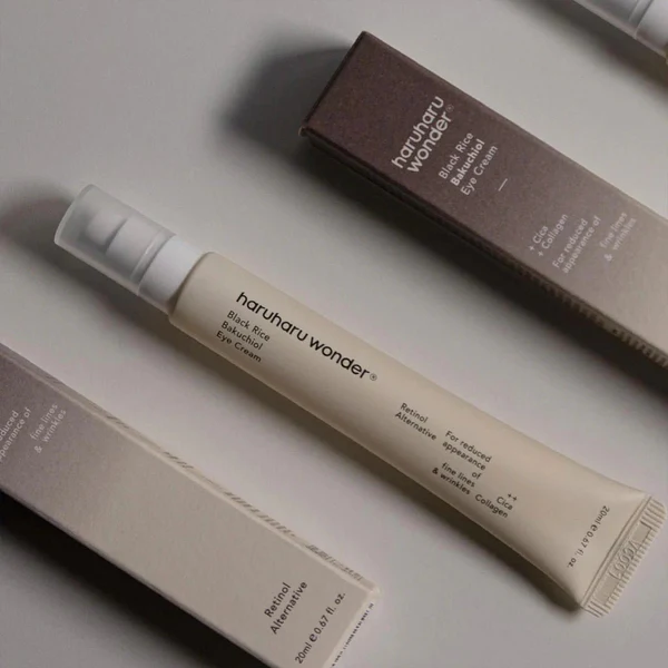 Haruharu Wonder - Black Rice Bakuchiol Crème Contour des Yeux Éclaircissant & Anti-rides 20ml