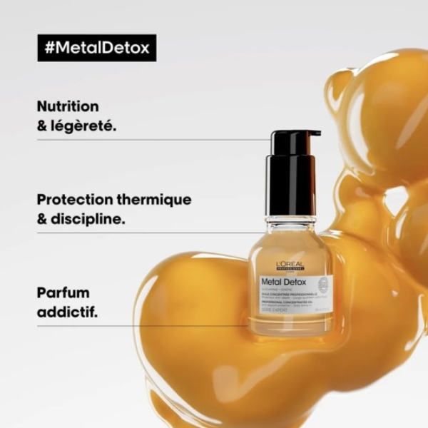 L’Oréal - Metal Detox Huile Concentrée Professionnelle 50ml