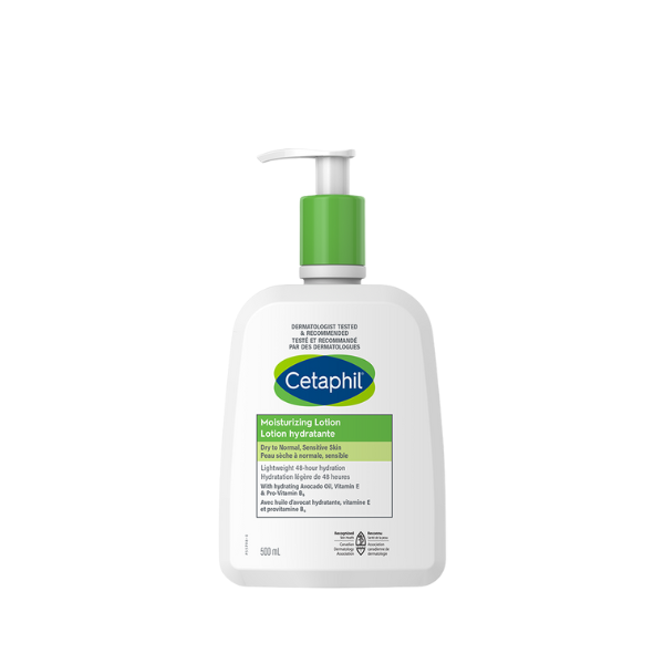 Cetaphil - Lotion Hydratante Peaux Sèches et Sensibles 500ml
