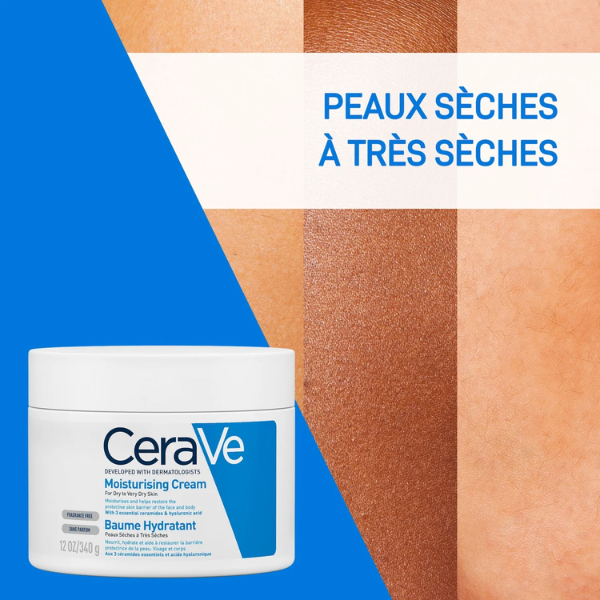 CeraVe - Baume Hydratant Peaux sèches 340g