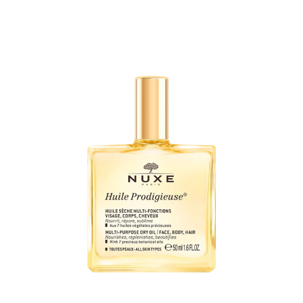 Nuxe - Huile Prodigieuse Huile Sèche Multi-Fonctions Visage Corps et Cheveux 50ml