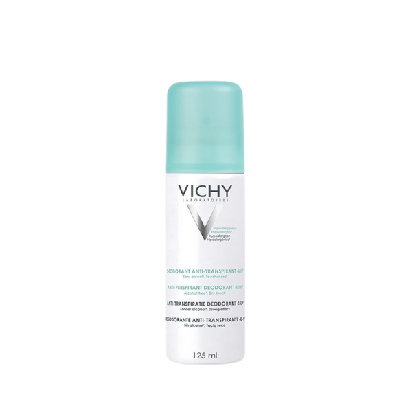 Vichy - Déodorant Anti-Transpirant 48H Spray Toucher Sec 125ml