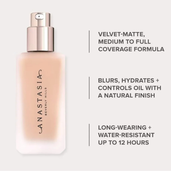 Anastasia Beverly Hills – Impeccable Blurring Fond de Teint Second Skin Matte 35ml