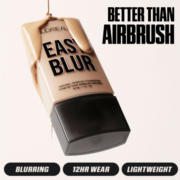 Huda Beauty – Easy Blur Natural Airbrush Fond de Teint à la Niacinamide 30ml