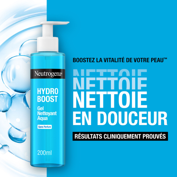 Neutrogena – Hydro Boost Gel Nettoyant Hydratant 200ml