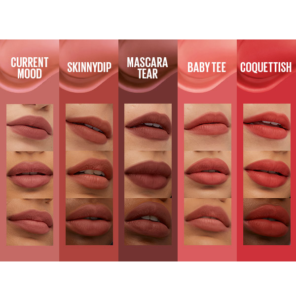 Maybelline – Super Stay Teddy Tint Blush à Lèvre Liquide Fini Mat Fondu 5ml